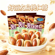 韩国进口好丽友扁桃仁糖90g奶香坚果婚礼喜糖儿童休闲零食分享装
