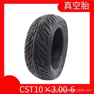Zhengxin Cst10X3.00-6 Vacuum Tire 10-Inch 3.00-6 Thickened Vacuum Tire for Electric Scooter and Electric Vehicle