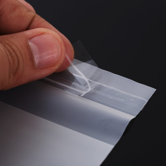Biological compost full degradation bag corn starch degradable self-adhesive bag translucent PBAT + PLA environmental protection self-sealing bag