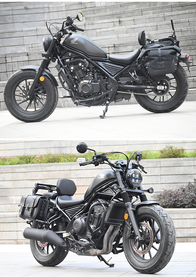 Suitable for Honda Cm300 Bumper, Cm500 Anti-Fall Guard Bar, Carbon Steel Protective Bar, Motorcycle Front Guard Bar Modification Parts