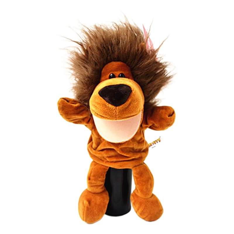 Marioneta de mano de peluche, juguete de peluche interactivo para padres e hijos, guante para contar cuentos en el jardín de infantes, muñeco de peluche con boca que se abre.