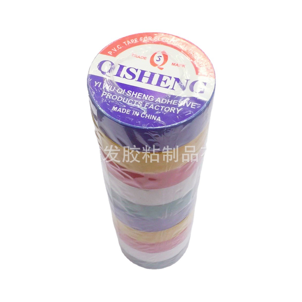 义乌联发电工胶带黑色pvc绝缘电工胶带彩色电线捆扎胶带