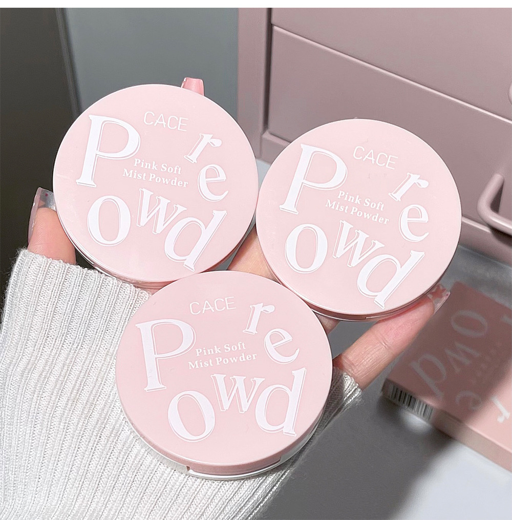 CACE's new powder, Soft Mist Powder compact, three-color pseudo-natural makeup, setting, velvet contouring, cross-border makeup on Xiaohongshu undefined