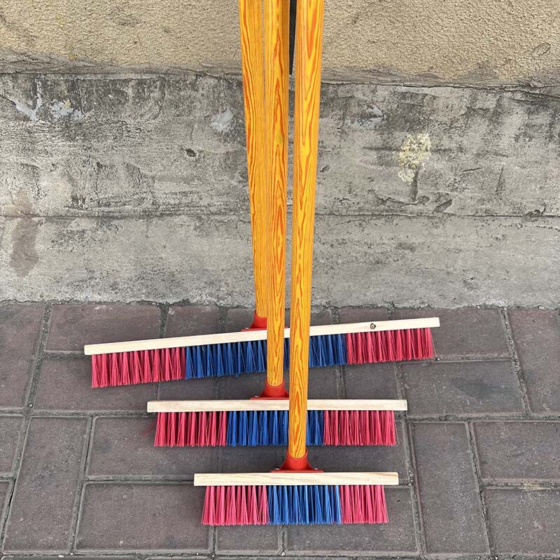 Long handle bristle floor brush toilet bathroom gap cleaning cement floor brush floor wall tile floor brush