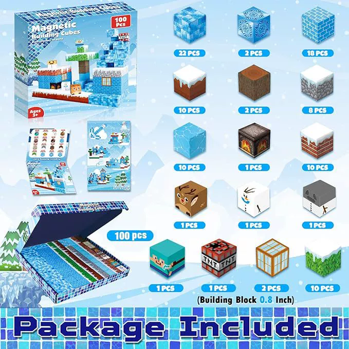 Магнитный конструктор, игрушка, Amazon, импорт, новая коллекция