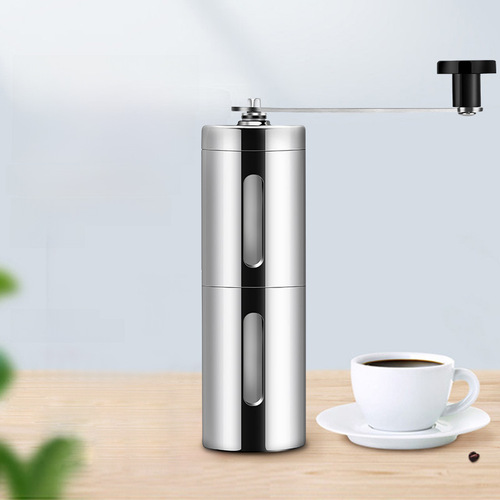 Cross-border hand-crank coffee grinder, coffee mill DIY manual home portable hand coffee grinder