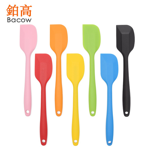 Baking tools small one-piece silicone spatula, spreading knife, silicone scraper DIY cake tools high temperature