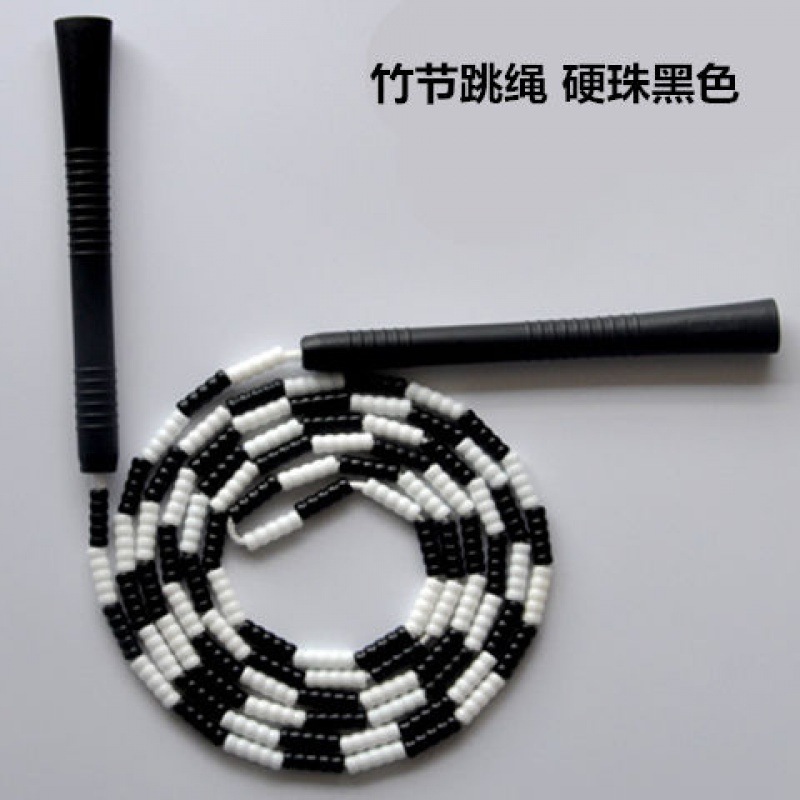 Bamboo skipping rope Primary and secondary school students examination Dedicated skipping rope children Pattern rope adult Bodybuilding men and women