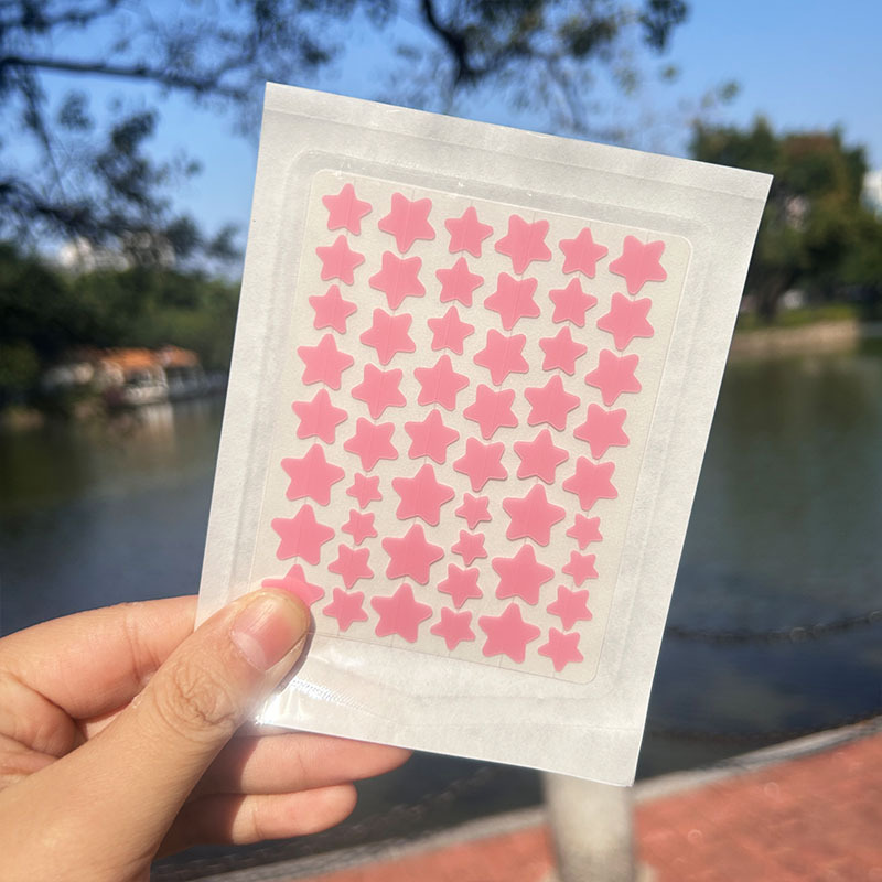 핑크 51 캡슐/개 종이 비닐 봉투