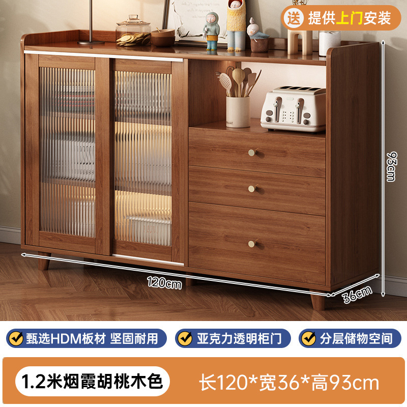 armario de comedor contra la pared armario de almacenamiento integrado armario de estilo japonés armario de almacenamiento de cocina doméstica armario de almacenamiento armario simple armario