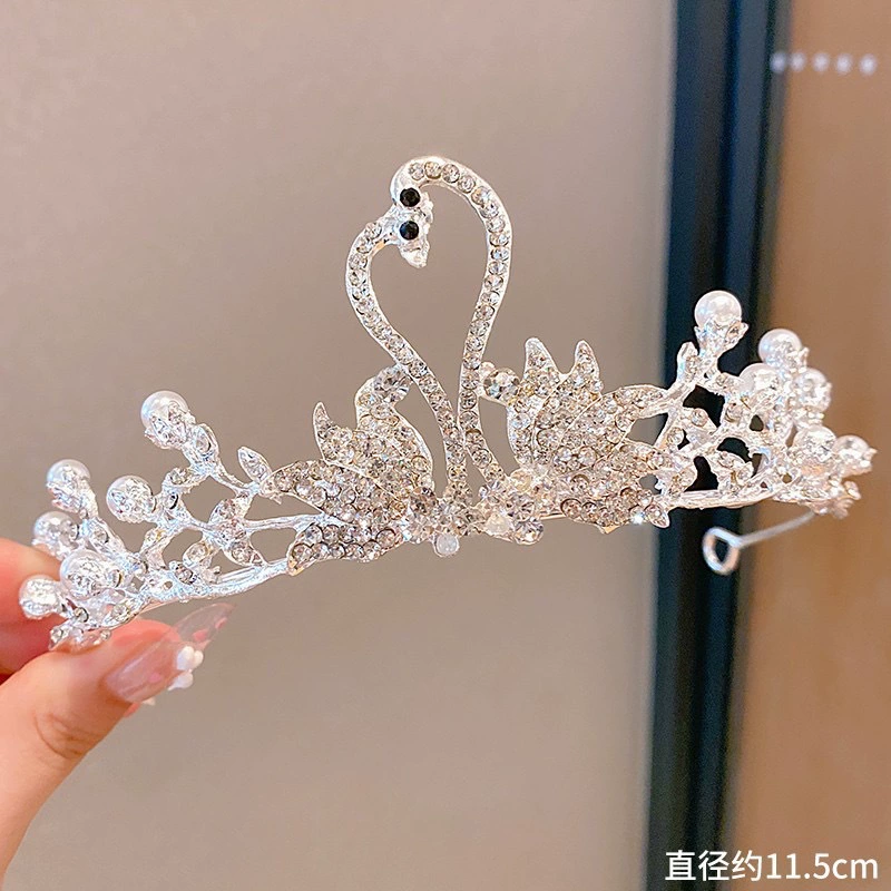 tiara crown accessory for bride — elegant princess headpiece, wedding & birthday gift, 0.03 kg