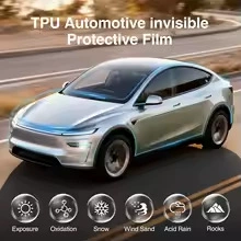 Car paint protective film — Cover