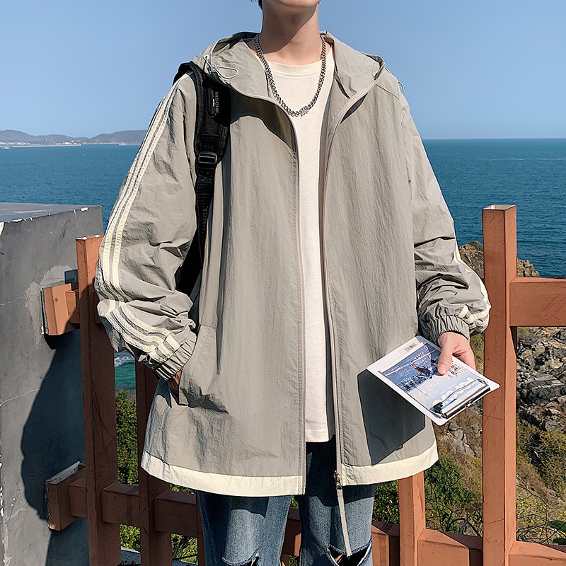 7706 시멘트 그레이 자외선 차단 의류