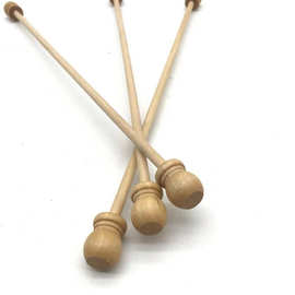 厂家定制实木画轴杆挂画轴实木旗杆木质按摩捶榉木圆木棒家居摆件