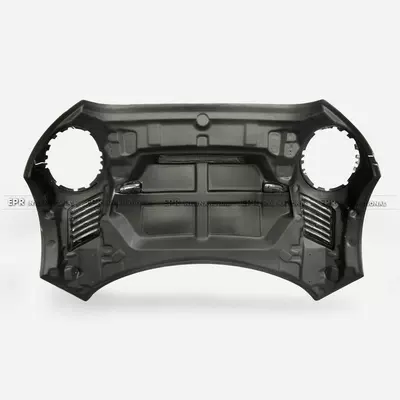Mini Cooper S F56 Front Hood Modification Dag Style Carbon Fiber Engine Hood Upgrade (Big Surrounded) - single-pack-resin-fiber-requires-painting