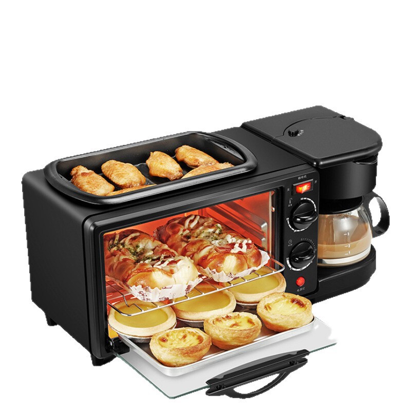 3in1breakfastmachine三合一早餐机多功能迷你电烤箱跨境出口专供|undefined