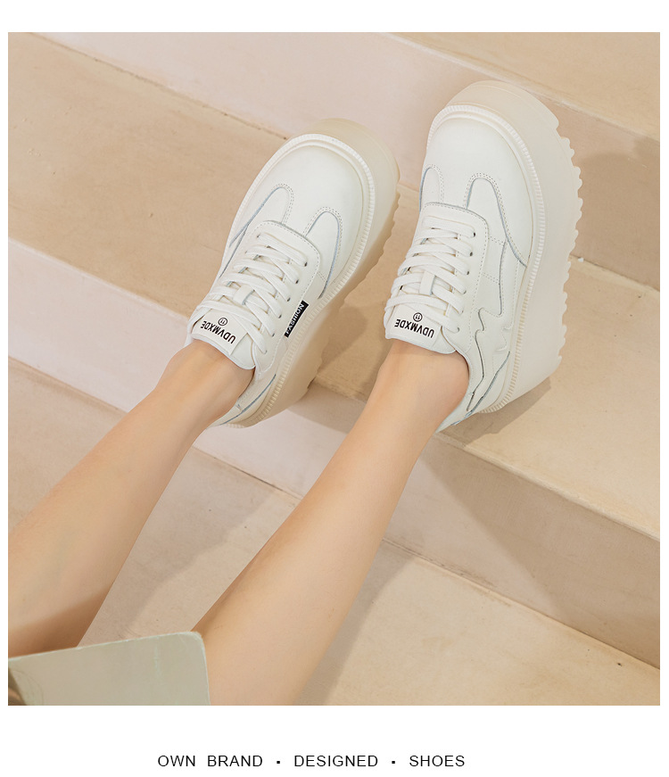 Vielseitige Damen Freizeitschuhe Mit Dicker Sohle Für Herbst_voghion.com