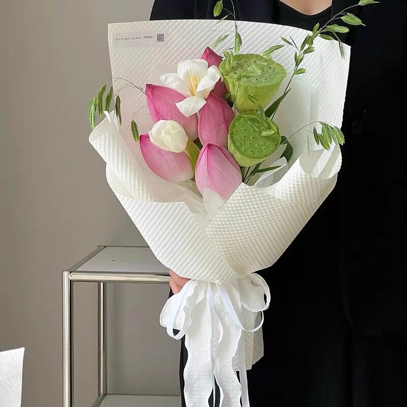 生花包装紙立体芸術エンボス防水包花紙花芸クラフト紙装飾プレゼント包装卸売り|undefined