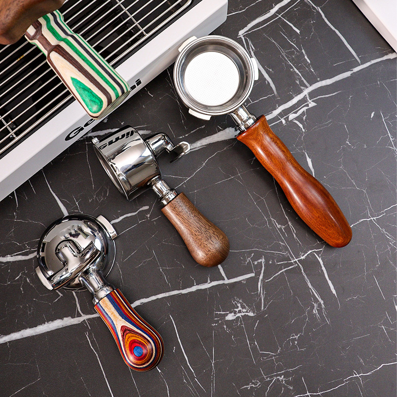 Coffee Machine with Bottom Handle Baicui/Delong/Yum Brands/Gemile/Platinum Rich 304 Stainless Steel Filter Double Nozzle Coffee Machine with Bottom Handle Baicui/Delong/Yum Brands/Gemile/Platinum Rich 304 Stainless Steel Filter Double Nozzle