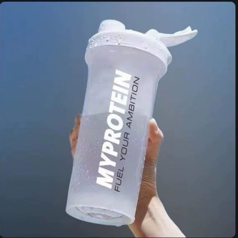 Пищевая большая емкость с шкалой pp Материал пищевой высокотемпературный устойчивый мужской и женский стакан для воды протеиновый порошок встряхивания чашки