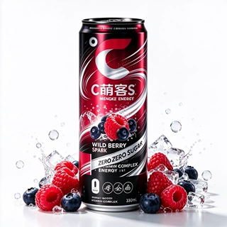 定制功能饮料250ml维生素能量加强型牛磺酸运动健身贴牌代工跨境