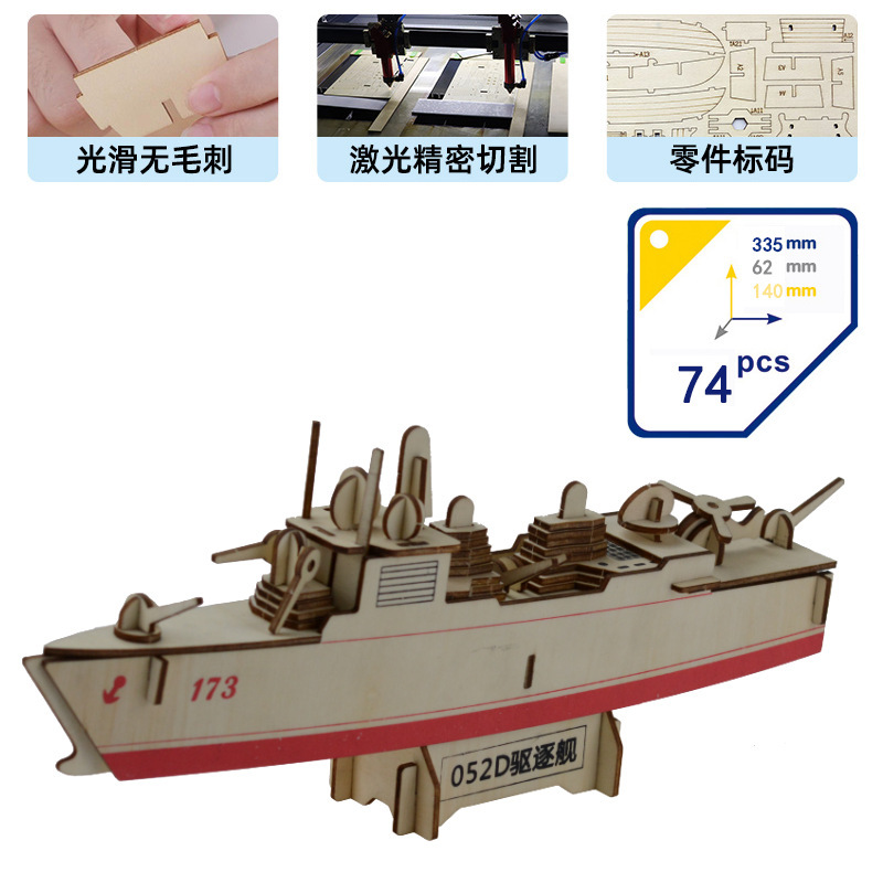 国庆节天安门立体拼图手工diy材料包爱国主题儿童幼儿园制作模型|undefined