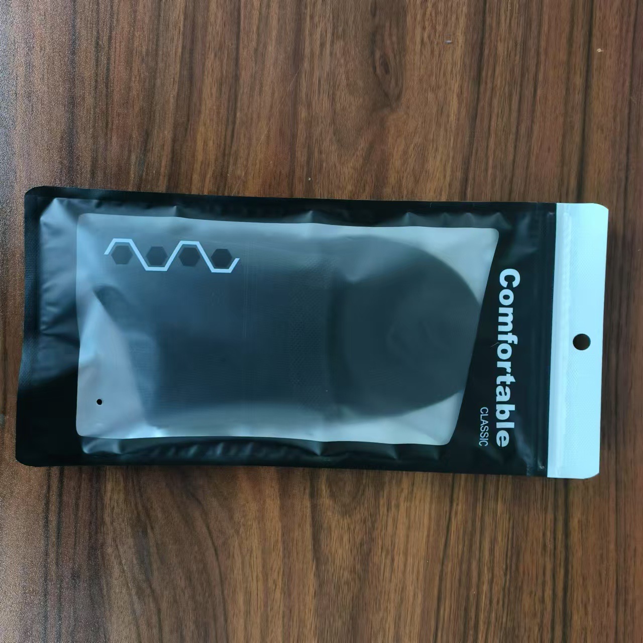 8809 сумка из алюминиевой пленки черного цвета