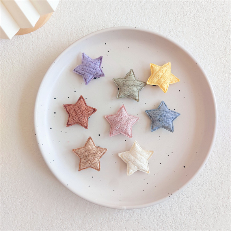 Hair Clip Baby Hair Clip Korean Star Mini Fetal Hair Clip Girl's Full Moon Hair Less Hair Headwear Hair Accessories Hair Clip