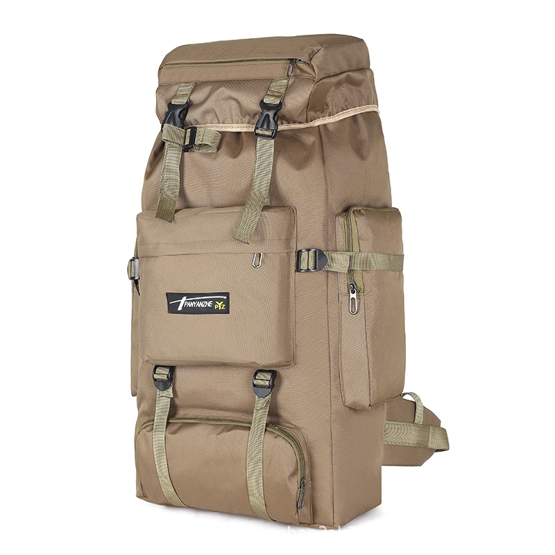 Outdoor 70L high-capacity mountaineering bag camouflage camping backpack_voghion.com