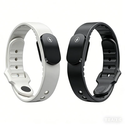 bracelet human body static eliminator – Static Rod/Key Bag - m12-couple-model-black-1white-1-no-specifications