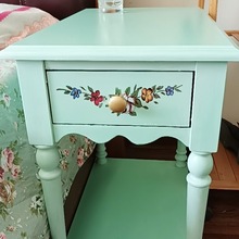 美式乡村手绘肌理油画装饰画水移画家具水转印贴纸柜子餐桌椅印r*