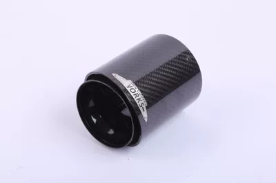 suitable for BMW mini JCW | Exhaust pipe - small-bright-r-series-baked-black