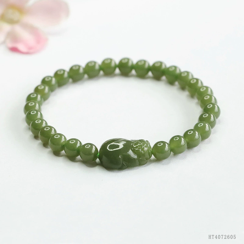 Yiyu Natural Hutian Jade Shroads Qingshui нефритовый браслет ювелирные изделия в прямом эфире оптовая продажа HT4072605