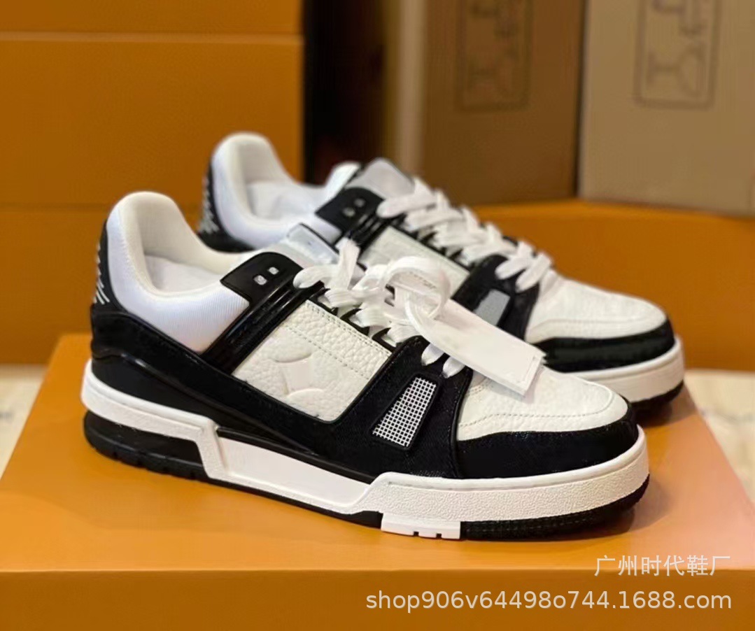 Zapatillas deportivas de alta gama originales de Guangzhou, paquete completo, transpirables, informales, para parejas, para hombre y mujer