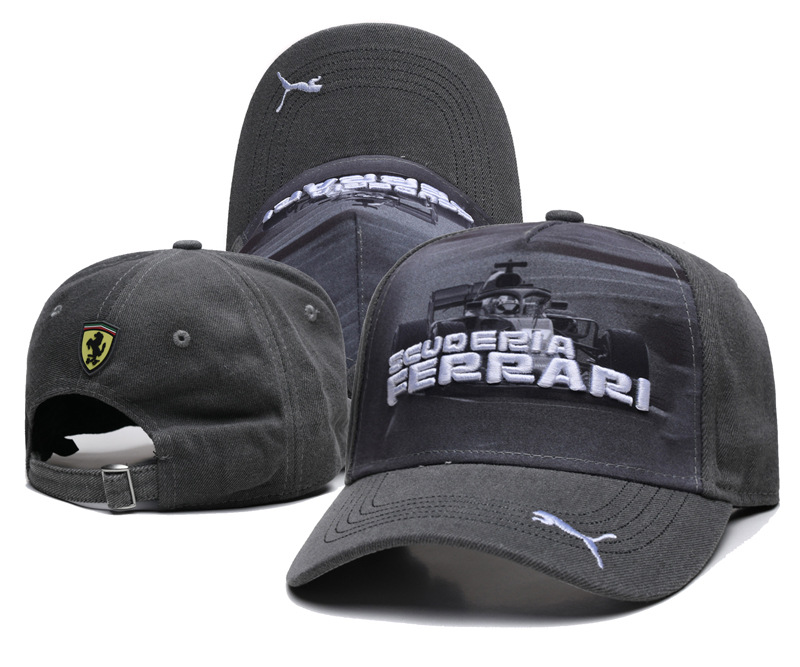 2024 nuevo estilo transfronterizo negro techo duro Red Bull League fan gorra de béisbol sombreado protector solar hombres y mujeres estilo bordado de moda