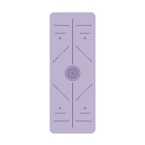 Spot PU natural rubber yoga mat non-slip posture line Sports Fitness mat thickened local tyrants mat home wholesale