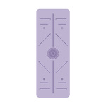 现货PU天然橡胶瑜伽垫防滑体位线运动健身垫加厚土豪垫子家用批发