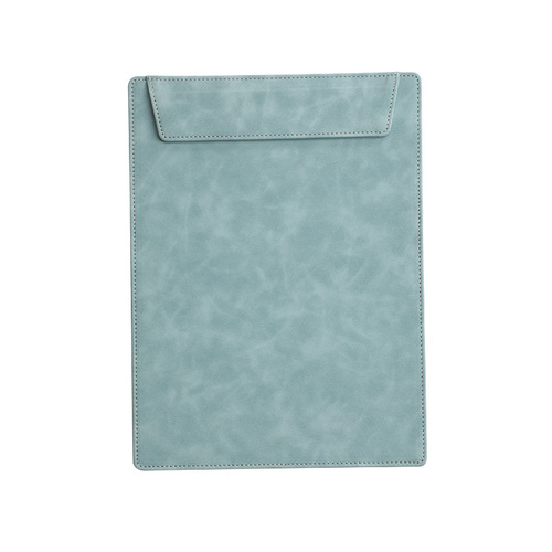 A4 leather signature folder hotel meeting folder writing pad manager signature pad folder file splint coaster