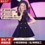 显瘦气质无袖欧美连衣裙