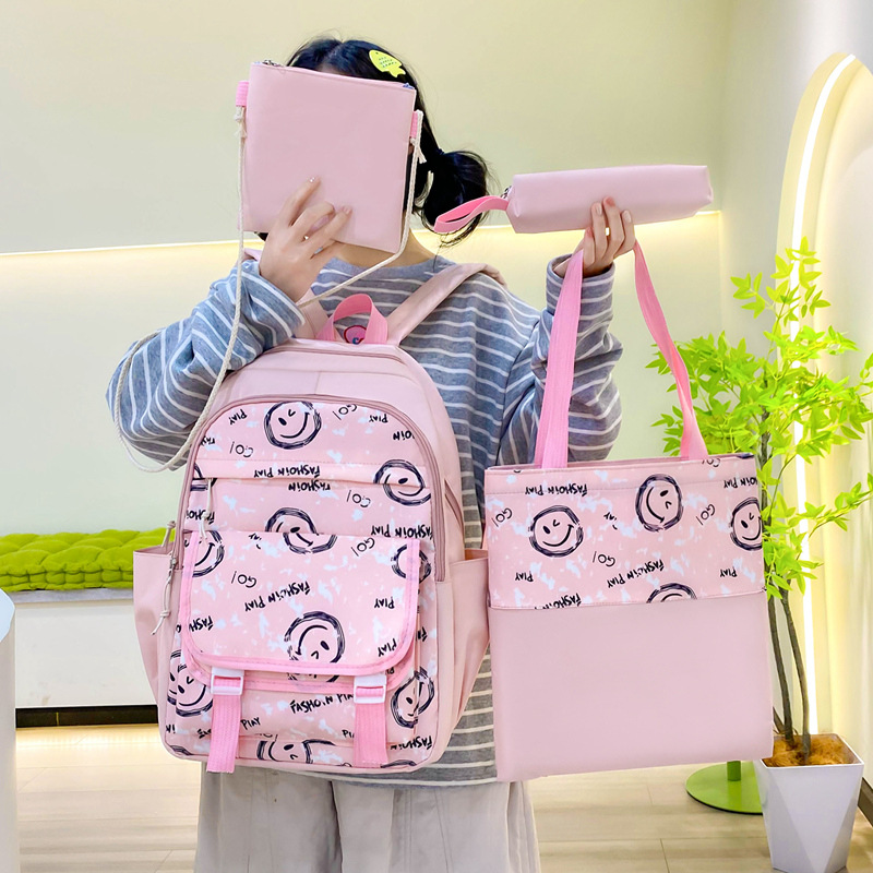 Çocuk Sırt Çantaları Günlük Graffiti Çizgi Roman Okul Çantası Ortaokul Öğrencileri, Üniversite Öğrencileri, Trend Marka Sırt Çantası, Moda Trend Sırt Çantası_voghion.com