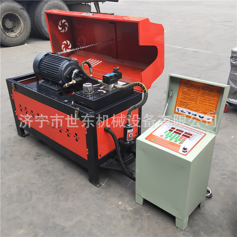 建筑10/12/14mm数控钢筋调直机 家用220V电动调直机 盘圆钢拉直机