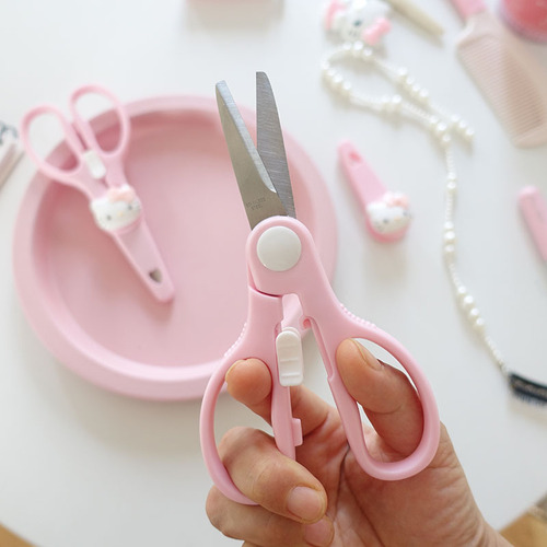 Cute cartoon home use scissors children's craft student supplies office small scissors creative kitchen stainless steel scissors