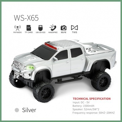 WS-X65 オフロードピックアップトラックモデル Bluetooth スピーカーサブウーファーワイヤレスオーディオギフト外国貿易スピーカー在庫あり|undefined