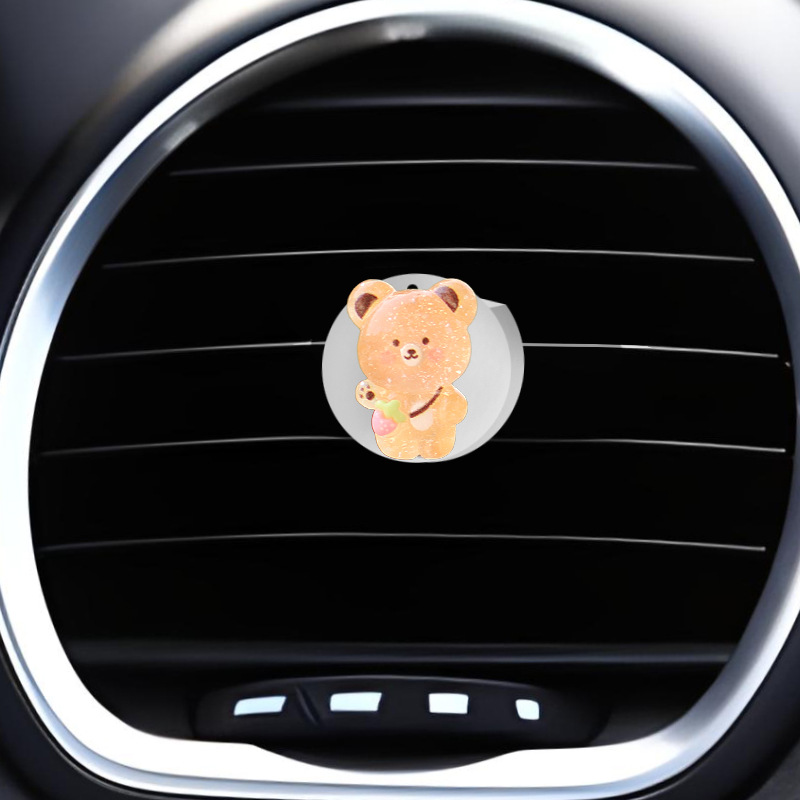 Salida de aire para automóvil Oso brillante, aromaterapia creativa, perfume para automóvil, adornos de dibujos animados, suministros de decoración, suministros para automóvil