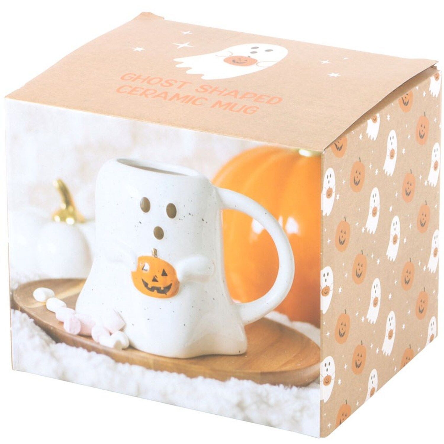 Halloween calabaza fantasma taza de cerámica creativa extraña Qin Sheng taza de cerámica marca de vajilla regalo diario