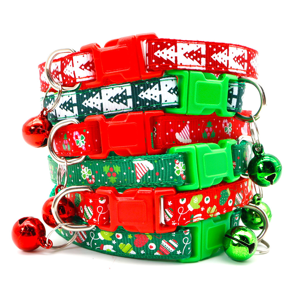 12g Weight Cute Polypropylene Fiber Christmas Christmas Tree Pet Collar