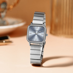 GEDI歌迪小方表簡約小眾高級感手錶方形女表防水石英女士手錶女