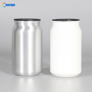 Spot 280ml Cola cans sublimation outdoor aluminum beverage bottle DIY printable aluminum pot