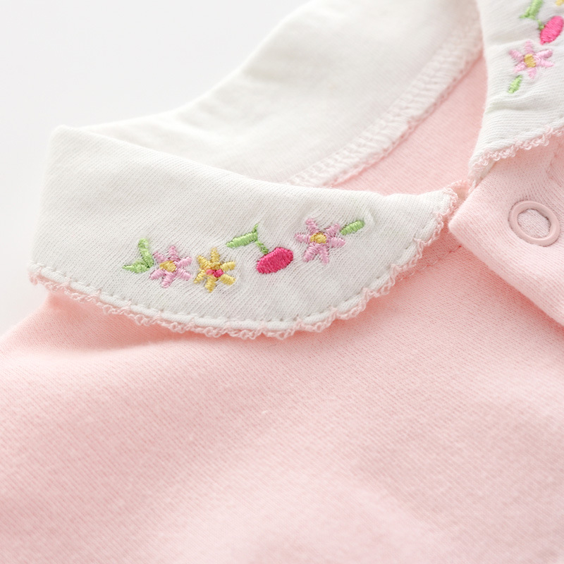 Luna Llena ropa de bebé hembra 6 meses recién nacido bebé mameluco primavera princesa primavera y verano 0-1 años bebé mono