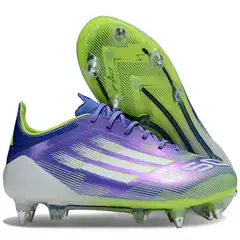 Cross-Border Foreign Trade F50 Football Shoes Sg Spikes Steel Studs Yamal Messi Brand Soccer Shoes Durable
